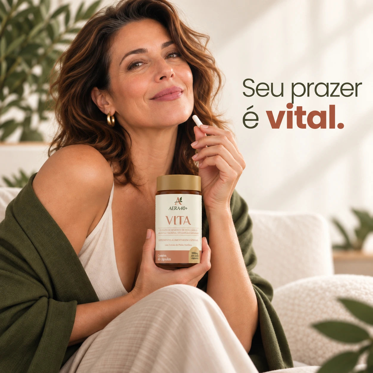 Seu prazer é vital — AERA40+ Vita