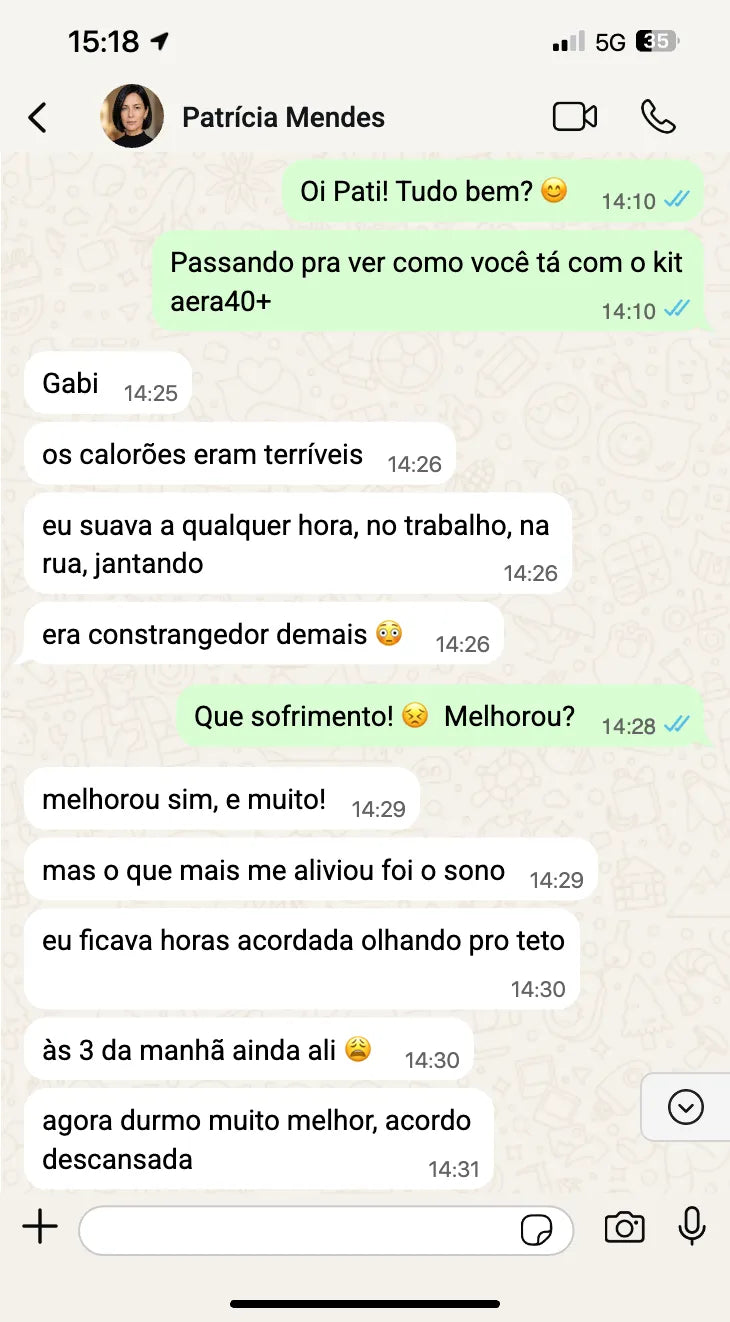 Depoimento de Patrícia Mendes