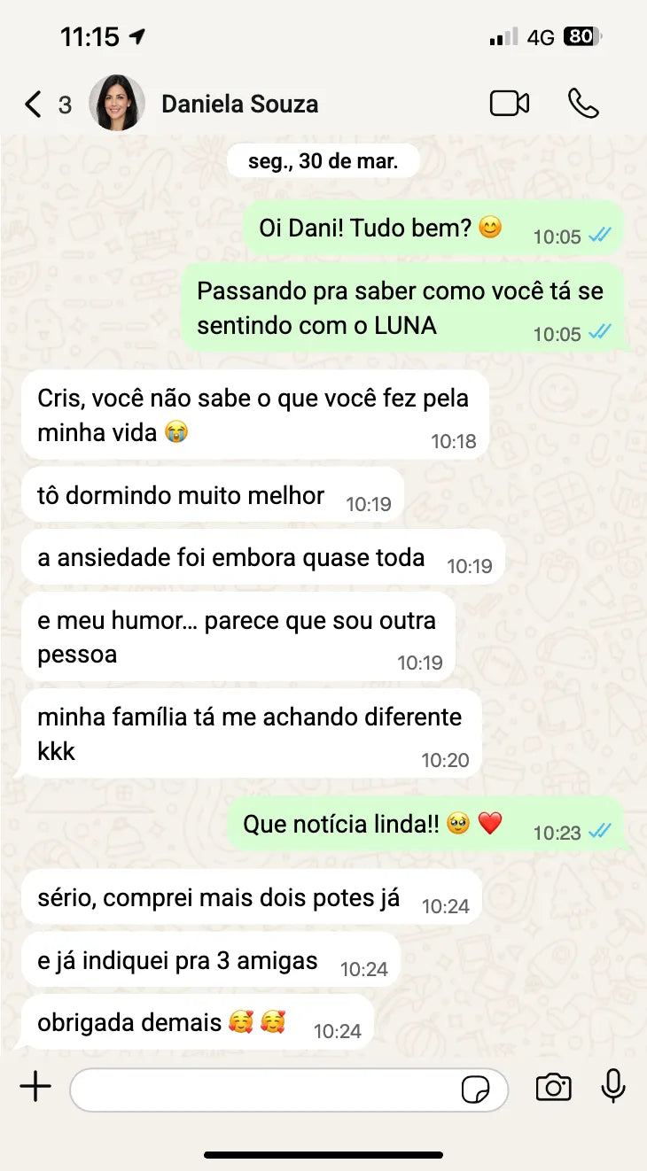 Depoimento de Daniela
