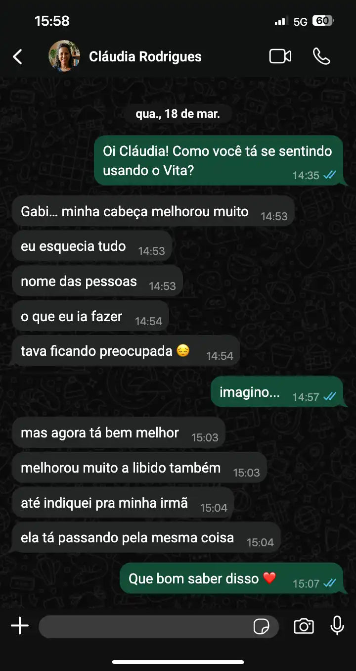 Depoimento de Cláudia Rodrigues, 52 anos, BA